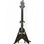 Used Schecter Guitar Research Used Schecter Guitar Research Signature Sin Quirin V-1 Black Solid Body Electric Guitar thumbnail