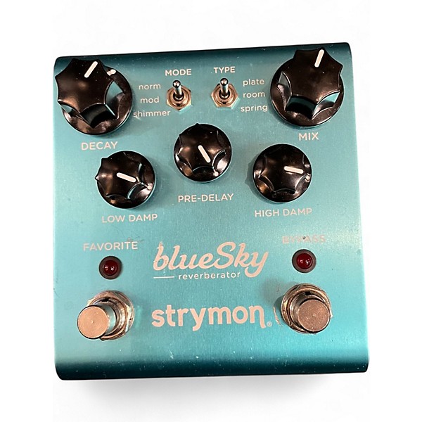 Used Strymon Bluesky Reverb Effect Pedal