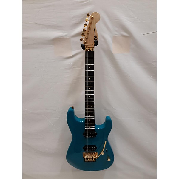 Used Charvel Used Charvel San Dimas Style 1 HH Miami Blue Solid Body Electric Guitar