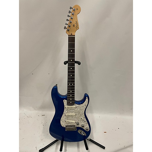 Used Fender Used Fender 50th Anniversary American Stratocaster Blue Cobalt Solid Body Electric Guitar