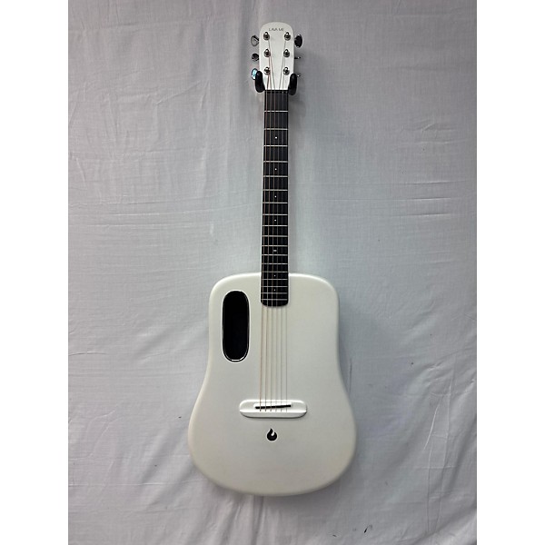 Used Lava Me Used Lava Me Me 3 38 Inch White Acoustic Electric Guitar