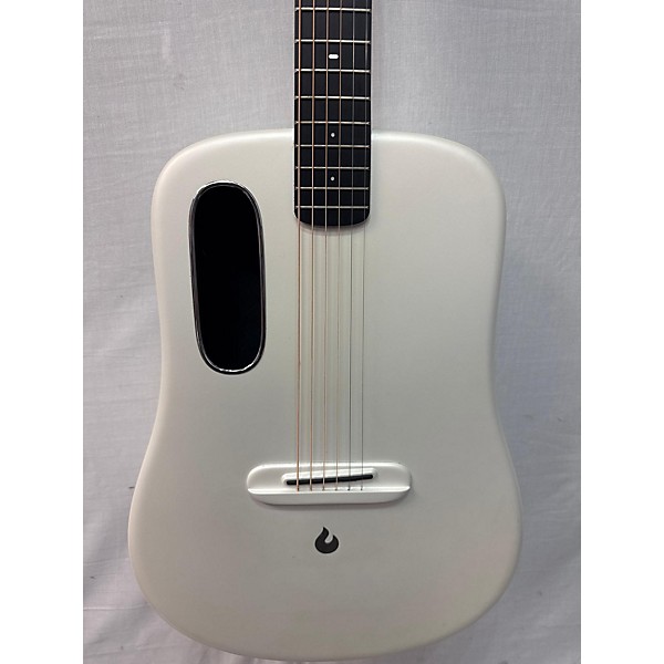 Used Lava Me Used Lava Me Me 3 38 Inch White Acoustic Electric Guitar