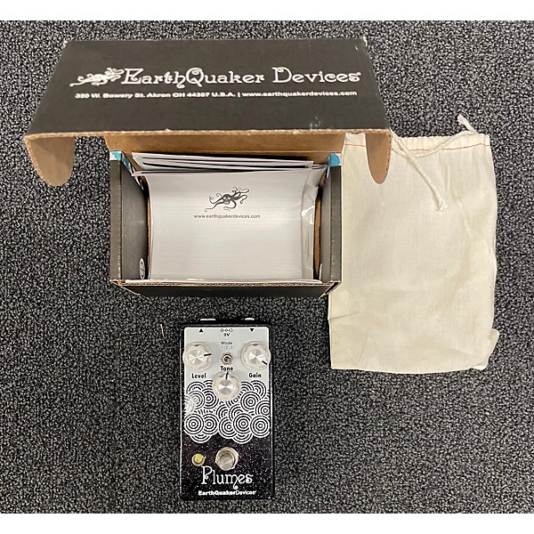 Used EarthQuaker Devices Plumes Small Signal Shredder Overdrive Effect