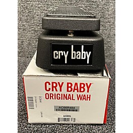 Used Dunlop GCB95 Original Crybaby Wah Effect Pedal