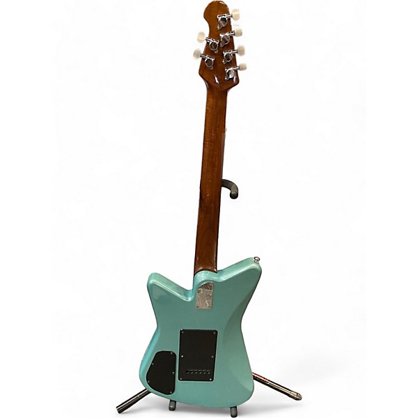 Used Sterling by Music Man Used Sterling By Music Man Mariposa Dorado Green Solid Body Electric Guitar