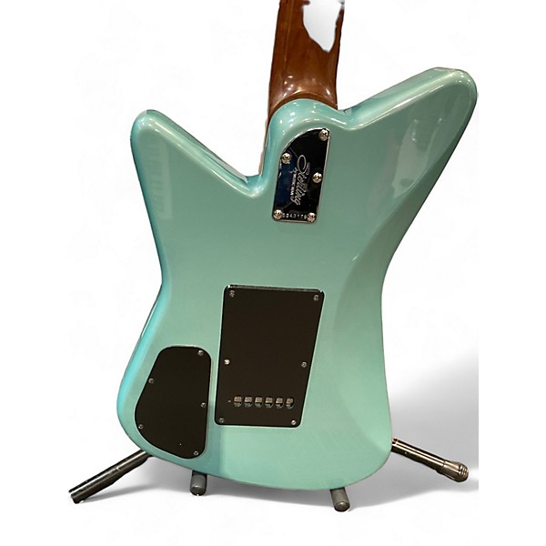 Used Sterling by Music Man Used Sterling By Music Man Mariposa Dorado Green Solid Body Electric Guitar