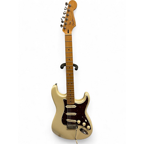 Used Fender Player Plus Stratocaster Olympic Pearl Solid Body Electric  Guitar