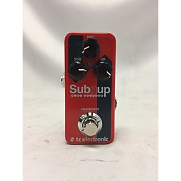 Used TC Electronic Sub N Up Mini Octaver Effect Pedal