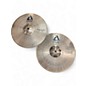 Used Paiste Used Paiste Alpha Medium Hi Hat Pair Cymbal thumbnail