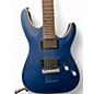 Used Schecter Guitar Research Used Schecter Guitar Research C1 Platinum Trans Blue Solid Body Electric Guitar