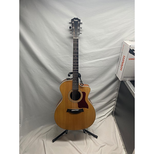 Used Taylor Used Taylor 214CE Koa Natural Acoustic Electric Guitar