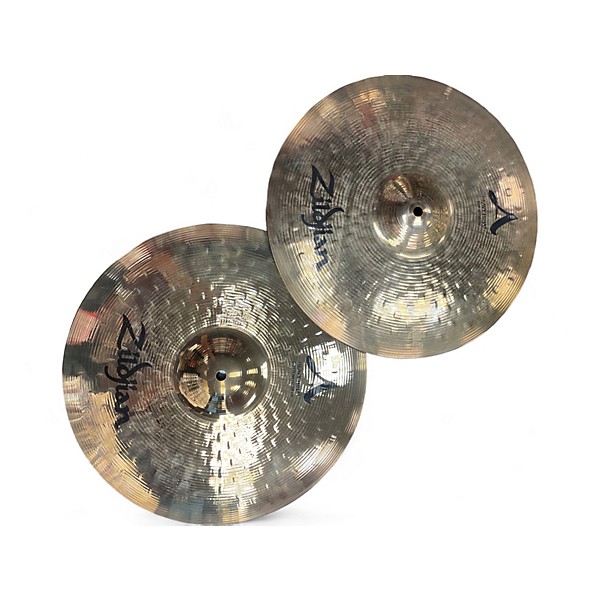 Used Zildjian Used Zildjian a heavy hi hat pair Cymbal