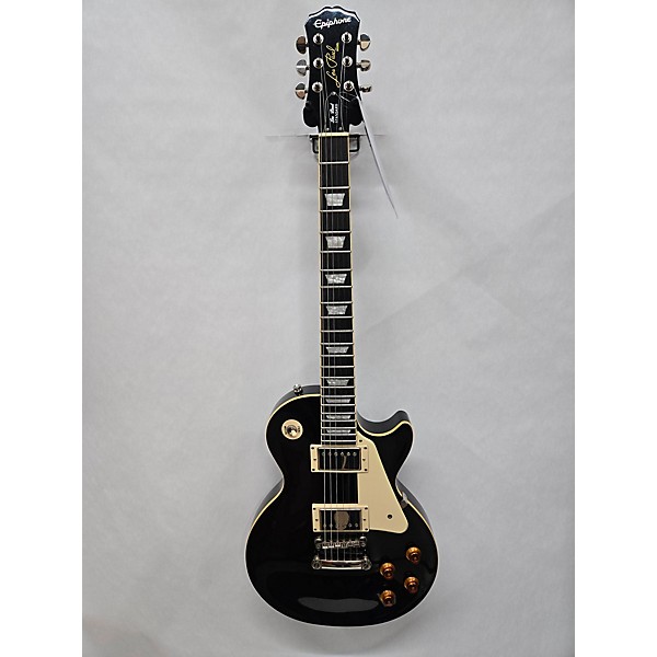 Used Epiphone Used Epiphone Les Paul Standard Black Solid Body Electric Guitar