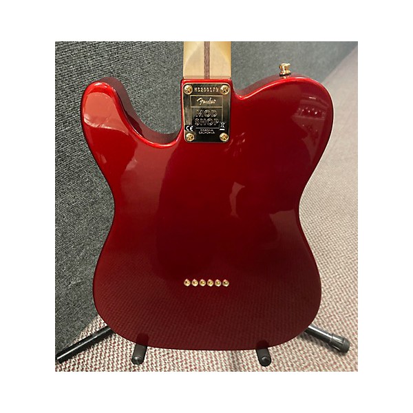 Used Fender Used 2020 Fender MOD SHOP TELECASTER Candy Apple Red Metallic Solid Body Electric Guitar