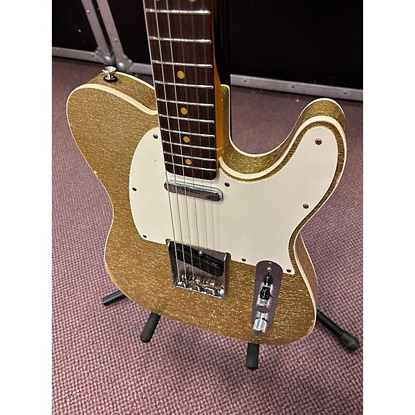 Used 2019 Fender 59 Relic Telecaster Custom GOLD SPARKLE Solid Body Electric Guitar