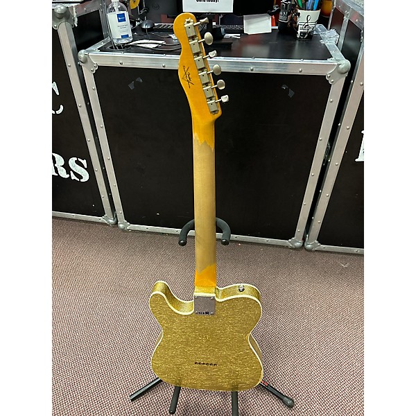 Used 2019 Fender 59 Relic Telecaster Custom GOLD SPARKLE Solid Body Electric Guitar