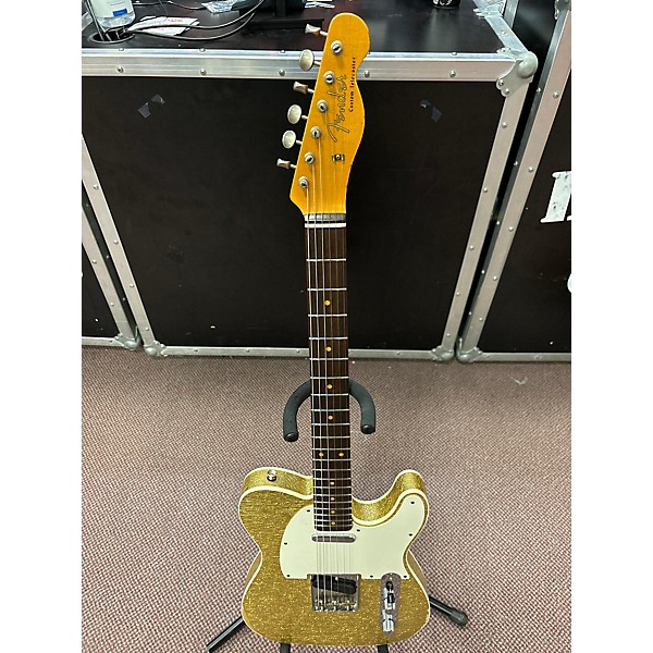 Used 2019 Fender 59 Relic Telecaster Custom GOLD SPARKLE Solid Body Electric Guitar