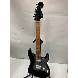 Used Squier Used Squier Contemporary Stratocaster Black Solid Body Electric Guitar