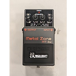 Used BOSS Used BOSS MT2W Metal Zone Waza Craft Effect Pedal