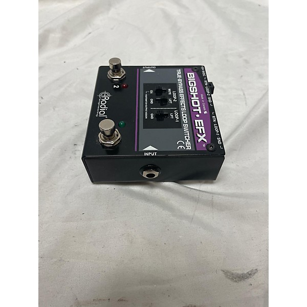 Used Radial Engineering Bigshot True Bypass FX Loop Switcher Pedal