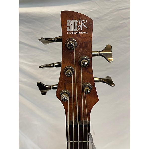 Used Ibanez Used Ibanez SR505 5 String Walnut Electric Bass Guitar