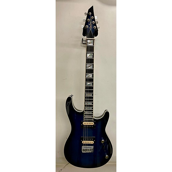 Used Jackson Used Jackson Soloist SLSTCB Trans Blue Solid Body Electric Guitar