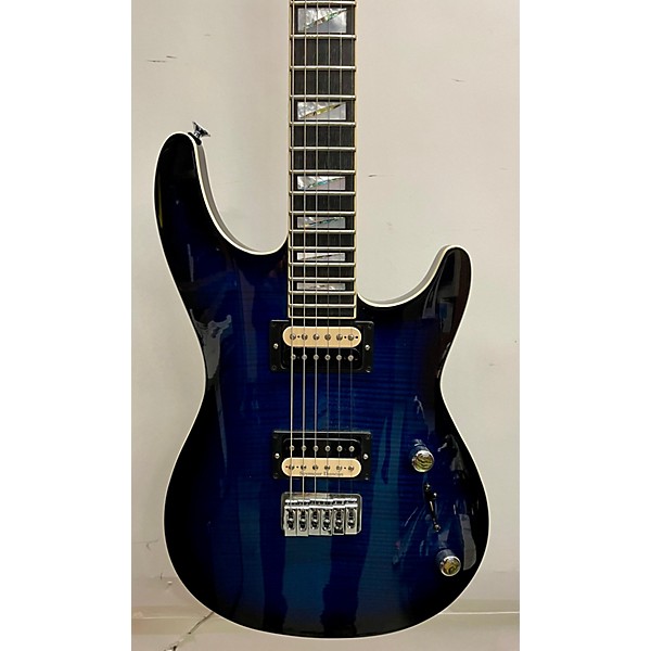 Used Jackson Used Jackson Soloist SLSTCB Trans Blue Solid Body Electric Guitar