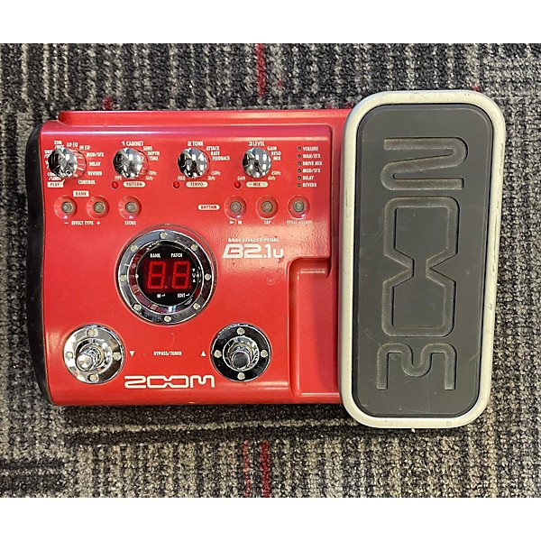 Used Zoom Used Zoom B2.1u Bass Effect Pedal