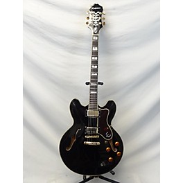 Used Epiphone Used Epiphone Sheraton II Black Hollow Body Electric Guitar