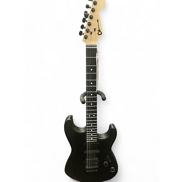 Used Charvel Used Charvel Pro Mod San Dimas Style 1 Hss Ht Black Satin Sassafras Solid Body Electric Guitar