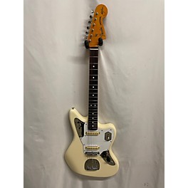 Used Fender Used 2022 Fender Johnny Marr Signature Jaguar Olympic White Solid Body Electric Guitar