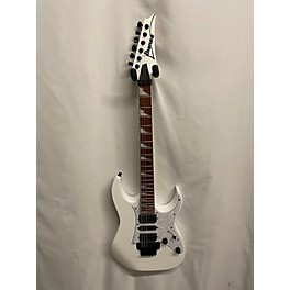 Used Ibanez Used Ibanez RG450DXB White Solid Body Electric Guitar