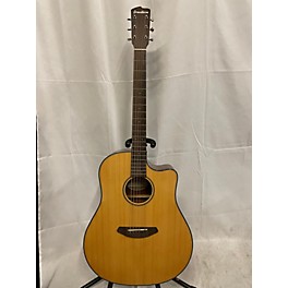 Used Breedlove Used Breedlove Discovery Dreanought Cutaway Natural Acoustic Electric Guitar