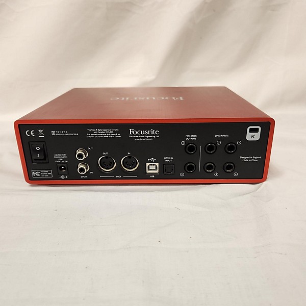 Used Focusrite Scarlett 18i8 Gen 2 Audio Interface