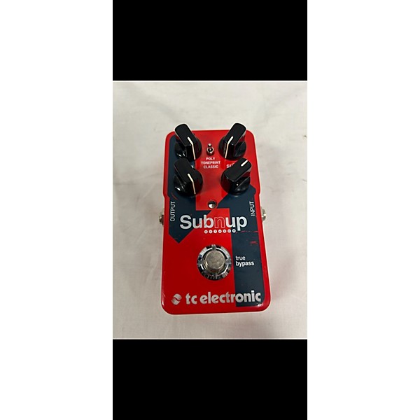 Used TC Electronic Sub N Up Octaver Effect Pedal