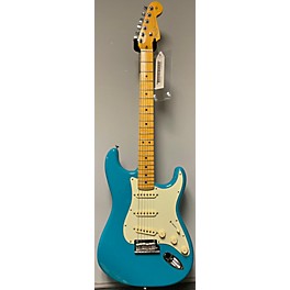 Used Fender Used Fender American Professional II Stratocaster Miami Blue Solid Body Electric Guitar