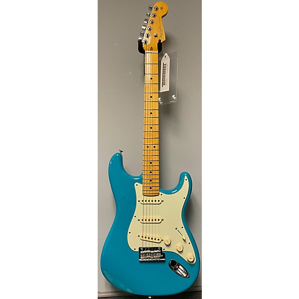 Used Fender Used Fender American Professional II Stratocaster Miami Blue Solid Body Electric Guitar