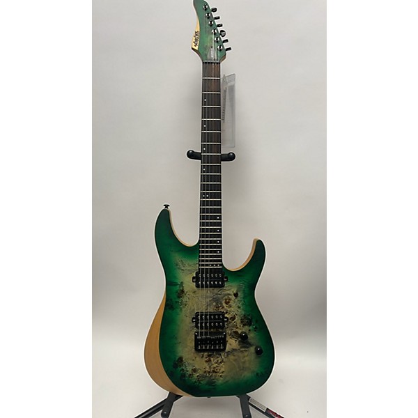 Used Schecter Guitar Research Used 2020 Schecter Guitar Research Reaper-6 SATIN FOREST BURST Solid Body Electric Guitar