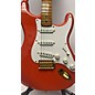 Used Squier Used Squier Classic Vibe Stratocaster Orange Solid Body Electric Guitar