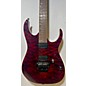 Used Ibanez Used Ibanez RG920QM RG Premium Red Solid Body Electric Guitar