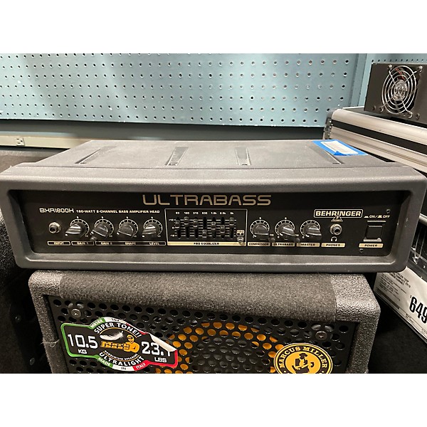 Used Behringer Used Behringer Ultrabass BXR1800H Bass Amp Head