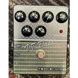 Used Tech 21 CSVTB.2 Sansamp Character Series VT Bass Bass Effect Pedal