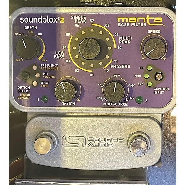 Used Source Audio MANTA BASS FILTER Effect Processor