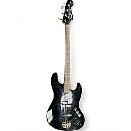 Used Fender Used Fender Aerodyne Jazz Bass Black Electric Bass Guitar