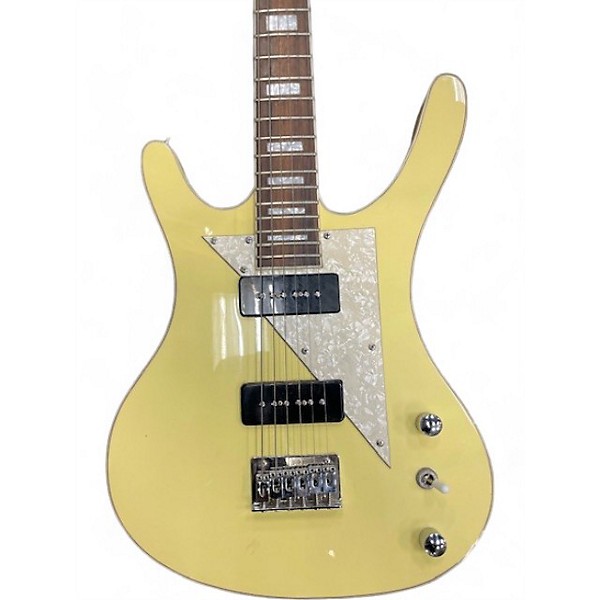 Used MUSICVOX MI-5 Yellow Solid Body Electric Guitar