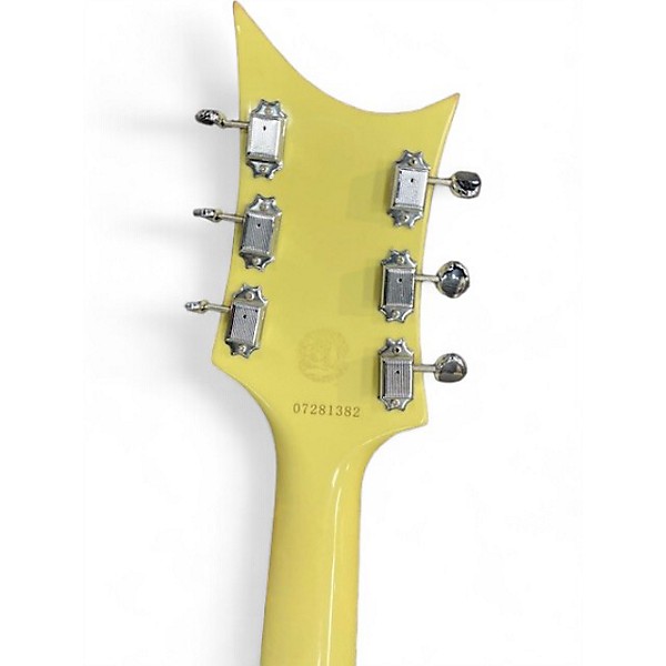 Used MUSICVOX MI-5 Yellow Solid Body Electric Guitar