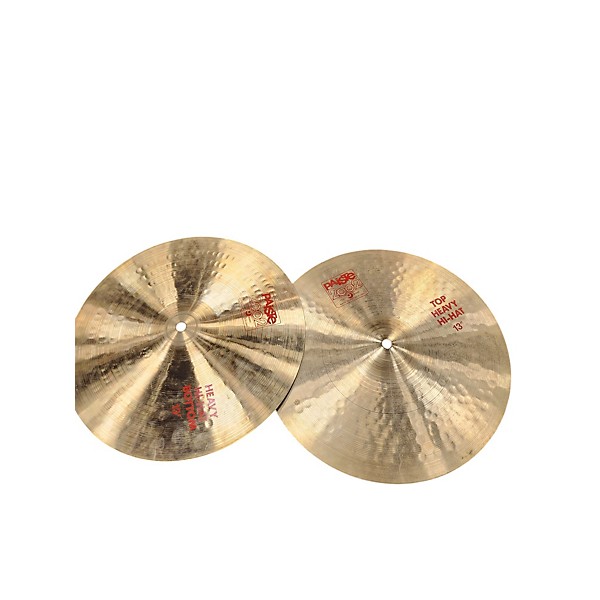 Used Paiste 13in 2002 Medium Hi Hat Pair Cymbal