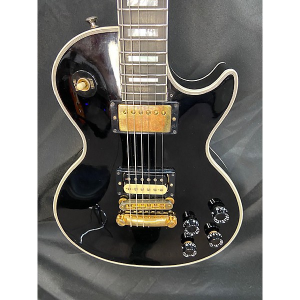 Used Gibson Used 2010s Gibson Custom Shop Black Beauty Ebony Solid Body Electric Guitar