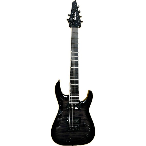 Used Jackson Used Jackson JS22Q-7 JS SERIES DKA DINKY ARCH TOP Black Solid Body Electric Guitar