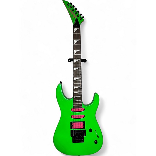 Used Jackson Used Jackson DK3XR Neon Green Solid Body Electric Guitar